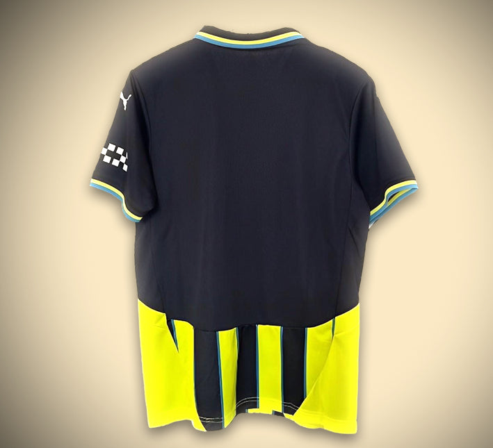 Camisola alternativa Manchester City época 2024 2025 cor azul marinho