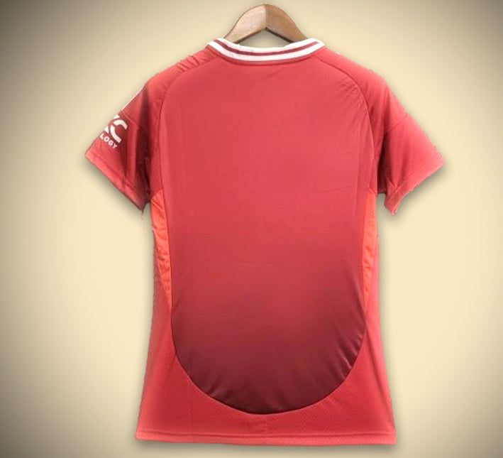 maillot-de-football-rouge-manchester-united-tenue-officielle Camisola de futebol vermelha Manchester United equipamento oficial