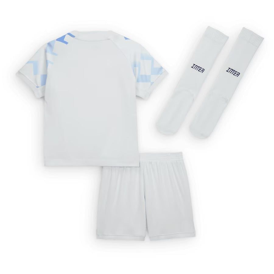 Conjunto criança Inter Milan camisola alternativa época 2025 2026 com calção