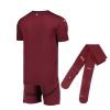 Conjunto criança Manchester City terceira camisola época 2024 2025 com calções