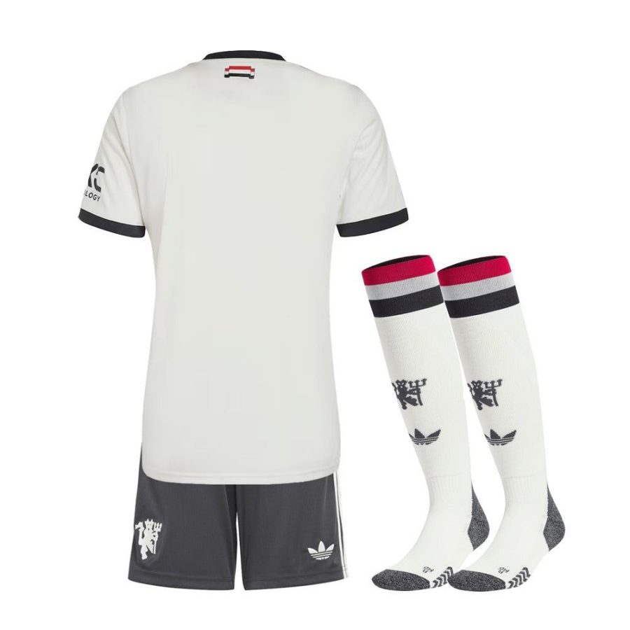 ensemble-enfant-manchester-united-troisieme-maillot-saison-2024-2025 Conjunto criança Manchester United terceiro equipamento época 2024 2025