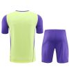 Conjunto treino Real Madrid temporada vinte e três vinte e quatro camisola e calção