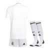 Ensemble maillot enfant Real Madrid domicile saison 2024 2025 avec short