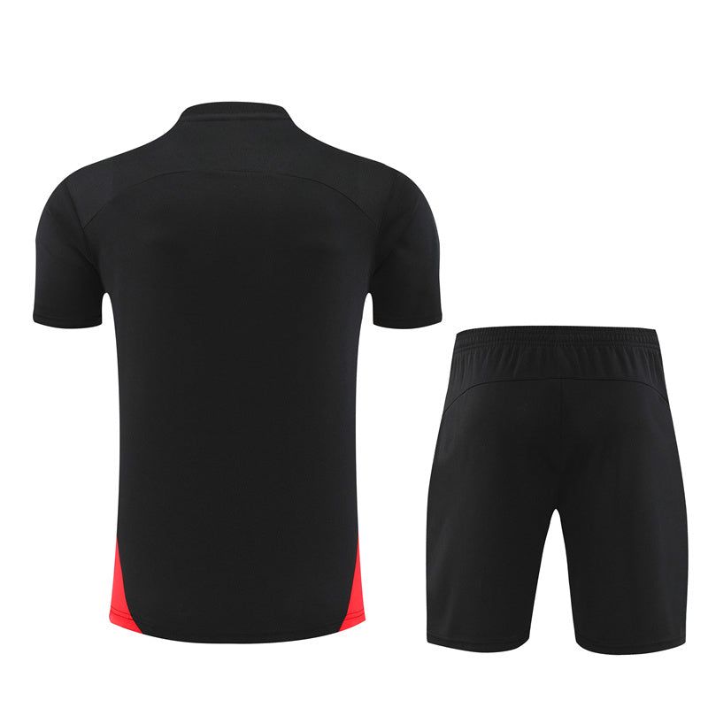 ensemble-maillot-et-short-ac-milan-saison-2024-2025-tenue-de-football-domicile Ensemble maillot et short AC Milan saison 2024 2025 tenue de football domicile