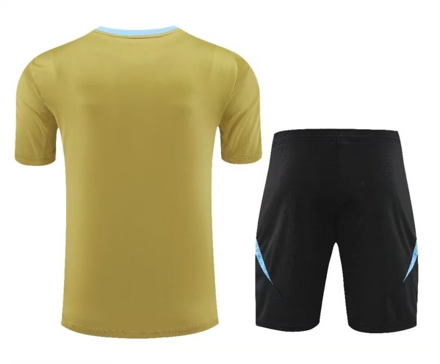 conjunto camisola e calção Argentina temporada vinte vinte quatro vinte vinte cinco