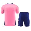 Conjunto camisola e calções Arsenal época 2024 2025 equipamento de futebol vermelho e branco