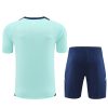 Conjunto camisola e calções Arsenal época 2024 2025 equipamento principal vermelho e branco