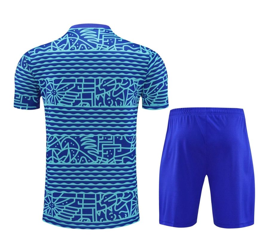 ensemble-maillot-et-short-bresil-saison-2024-2025-tenue-de-football Conjunto camisola e calção Brasil temporada 2024 2025 vestuário de futebol