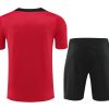 ensemble-maillot-et-short-liverpool-saison-2024-2025-tenue-de-football-rouge Conjunto camisola e calção Liverpool época 2024 2025 equipamento de futebol vermelho