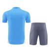 ensemble-maillot-et-short-manchester-city-saison-2024-2025-tenue-domicile Conjunto camisola e calções Manchester City época 2024 2025 equipamento principal