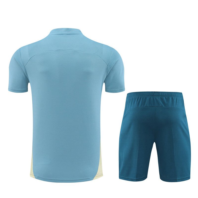 Conjunto camisola e calções Olympique de Marseille temporada dois mil e vinte e quatro dois mil e vinte e cinco