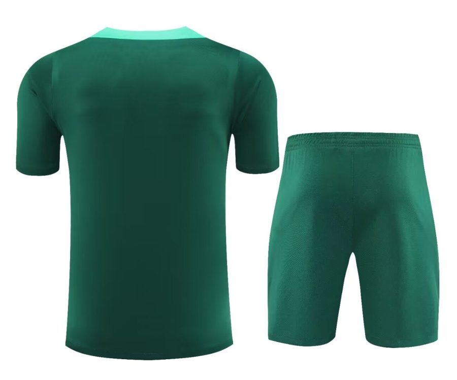 Conjunto camisola e calção Portugal temporada 2024 2025 equipamento de futebol