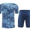 Conjunto camisola e calção PSG temporada 2024 2025 equipamento Principal
