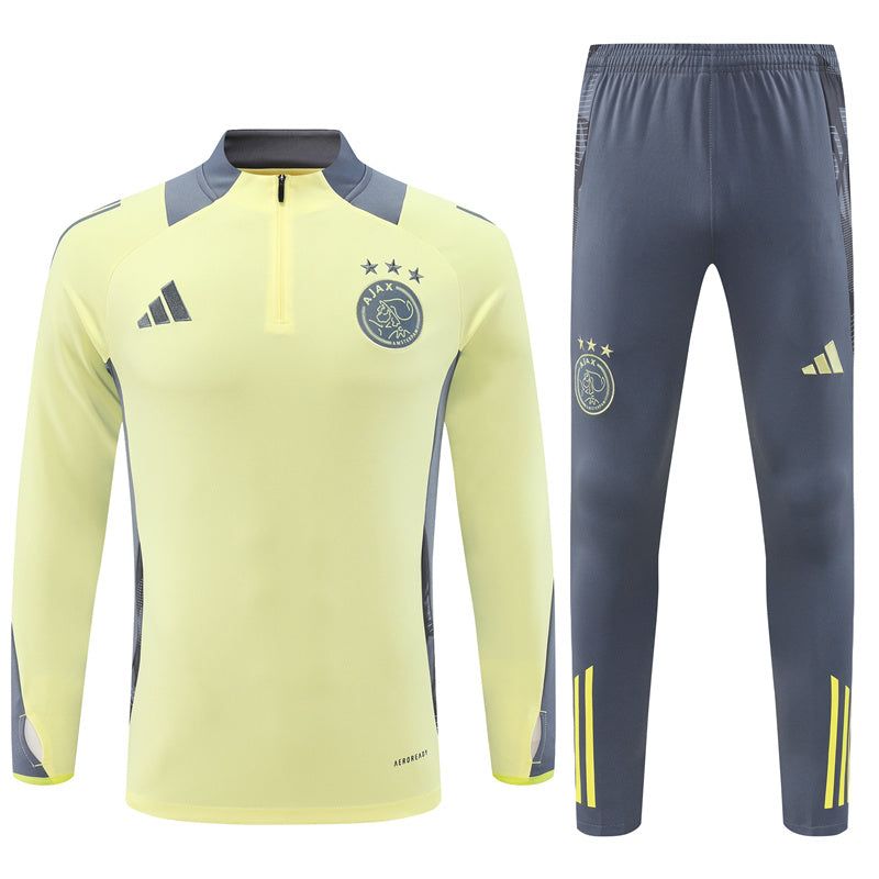 ensemble-survetement-ajax-saison-2024-2025-haut-et-bas Conjunto fato de treino Ajax época 2024 2025 top e calças