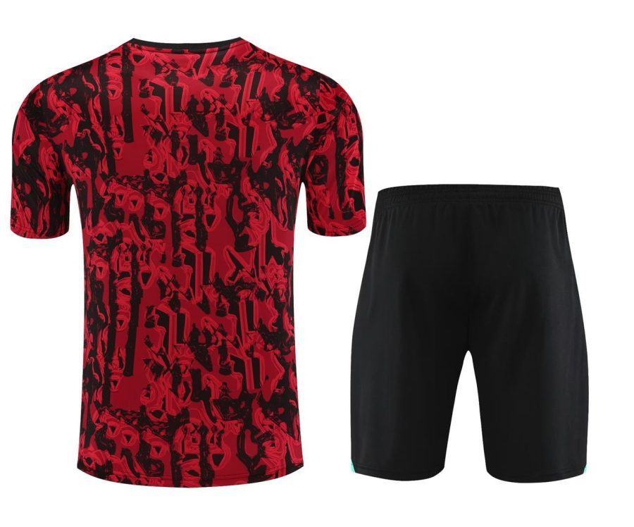 ensemble-training-manchester-united-rouge-saison-2023-2024 Conjunto de treino Manchester United vermelho época 2023 2024