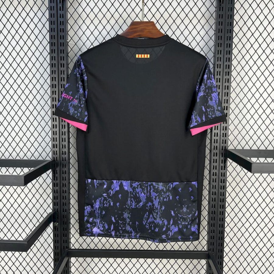 Top de treino FC Barcelona pré-jogo 2025 2026 camisola de futebol oficial