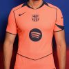 Jersey alternativo FC Barcelona 2025 2026 cores third com logótipo do clube
