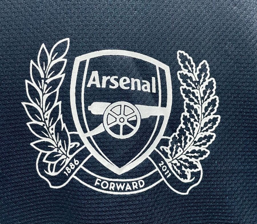 Camisola Arsenal FC Alternativa vintage coleção dois mil e onze dois mil e doze