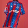 Jersey de football Crystal Palace à domicile 2024 2025 couleurs du club