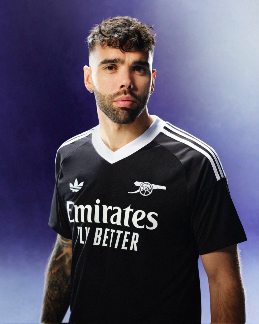 jersey-de-gardien-de-but-arsenal-nouvelle-collection-2024-2025 camisola de guarda-redes Arsenal nova coleção 2024 2025