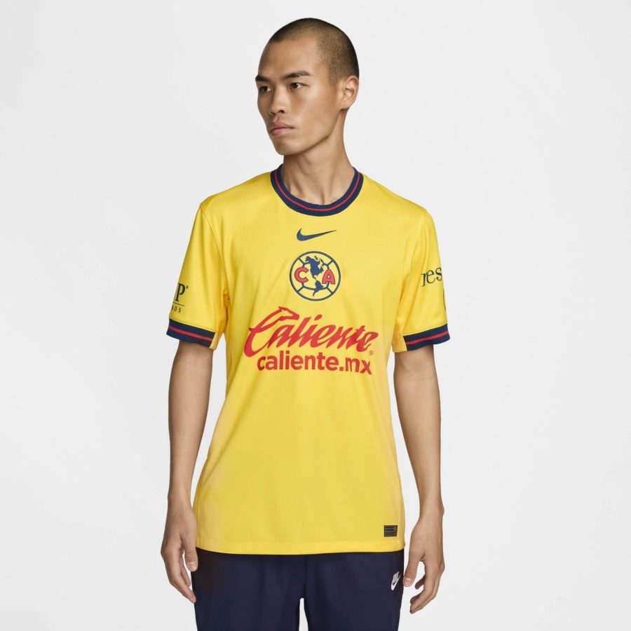 jersey-domicile-club-america-2024-2025-couleurs-traditionnelles-du-club Camisola Principal Club América 2024 2025 cores tradicionais do clube