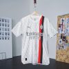 jersey-football-ac-milan-exterieur-rouge-noir-equipement-supporter jersey football AC Milan extérieur rouge noir équipement supporter