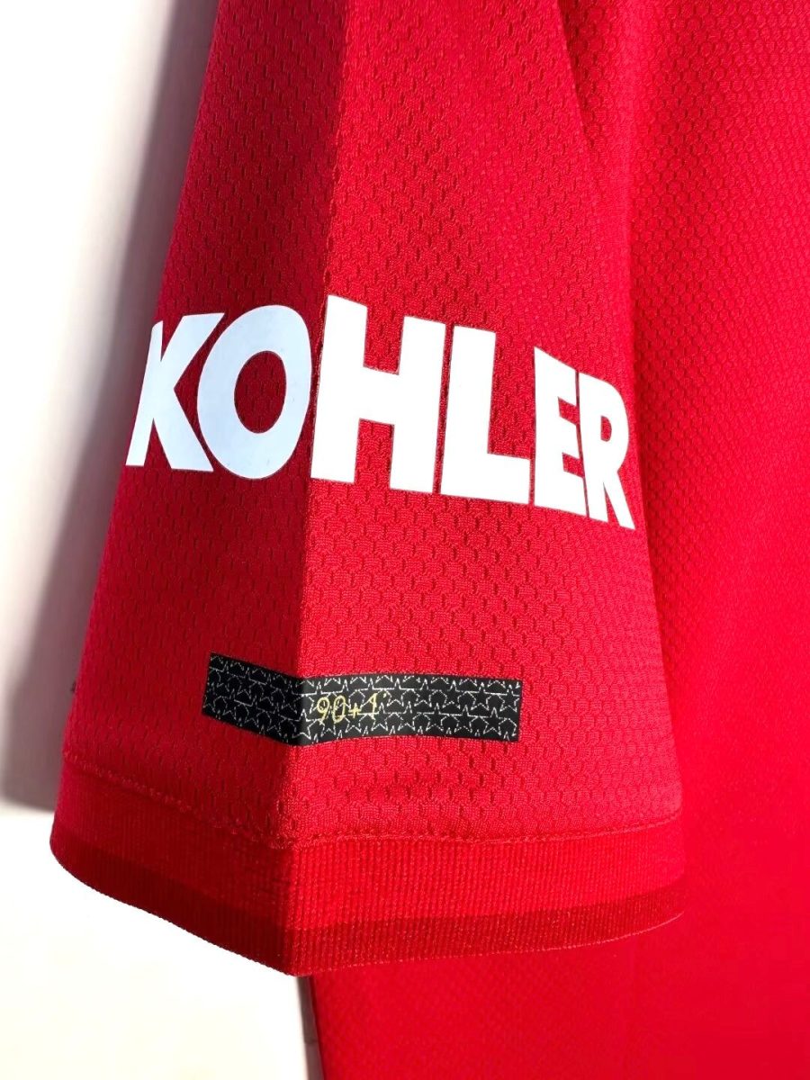 Camisola de futebol Manchester United principal 2019 2020 com emblema