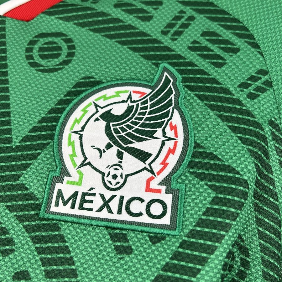 Jersey oficial México vermelho para apoiante futebol