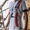 jersey-paris-saint-germain-bleu-kit-exterieur-2024-2025 camisola Paris Saint Germain azul kit alternativa 2024 2025