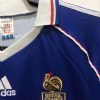 Camisola retro França 1998 principal estilo vintage futebol
