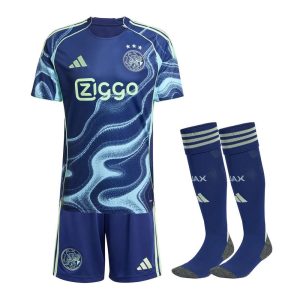 kit-enfant-ajax-amsterdam-exterieur-2025-2026 KIT CRIANÇA AJAX AMSTERDAM ALTERNATIVA 2025-2026