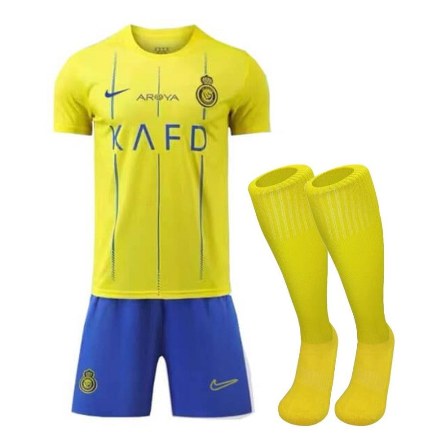 KIT CRIANÇA AL NASSR FC PRINCIPAL 2023-2024