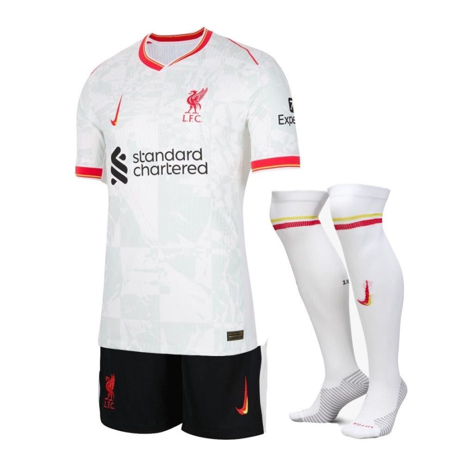kit-enfant-liverpool-3e-maillot-third-2024-2025 Kit criança Liverpool 3.ª camisola Third 2024-2025