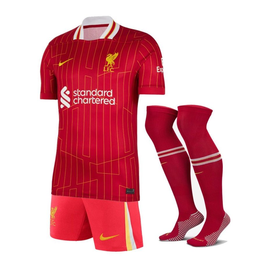 KIT CRIANÇA LIVERPOOL PRINCIPAL 2024-2025