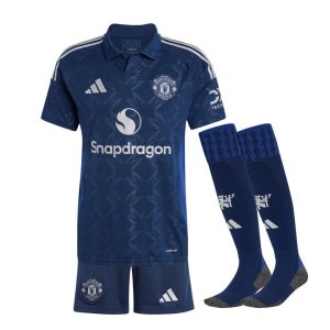 KIT CRIANÇA MANCHESTER UNITED ALTERNATIVO 2024-2025
