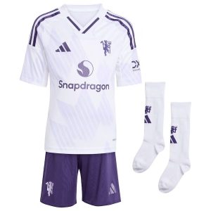 KIT CRIANÇA MANCHESTER UNITED ALTERNATIVA 2025-2026
