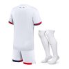 Kit criança PSG camisola alternativa temporada 2024 2025 com calção e meias