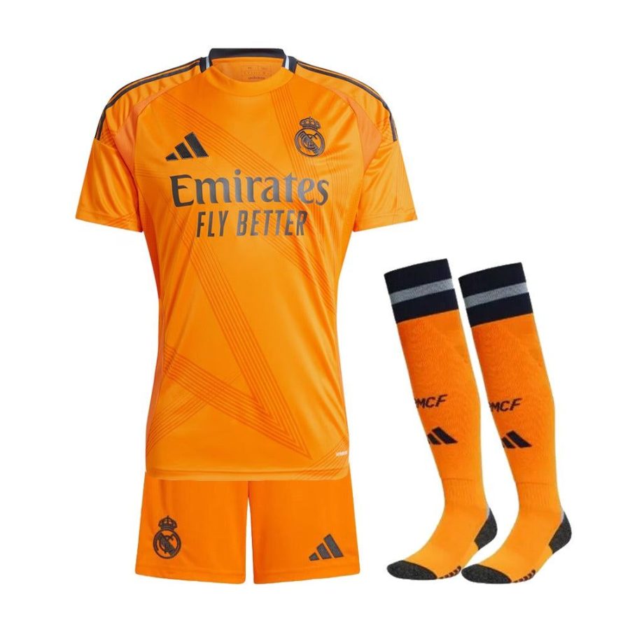 KIT CRIANÇA REAL MADRID ALTERNATIVO 2024-2025