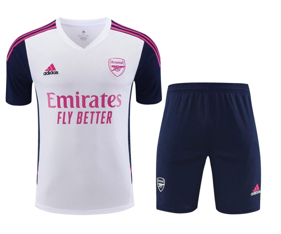 KIT TRAINING ARSENAL BLANC 20232024