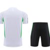 kit de treino Manchester United branco época 2023 2024 equipamento de treino de futebol