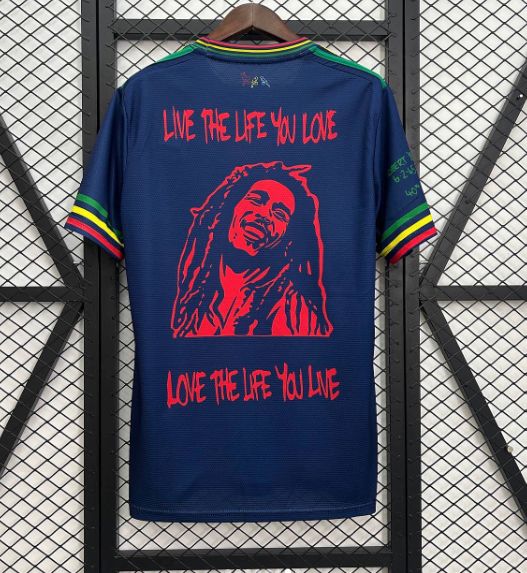 Camisola Ajax Amesterdão edição especial Bob Marley época 2025 2026 equipamento principal