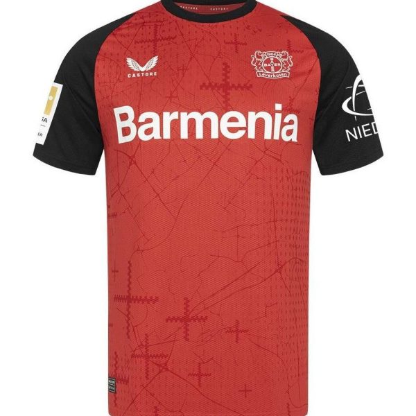 Camisola Bayer 04 Leverkusen Principal 2024-2025