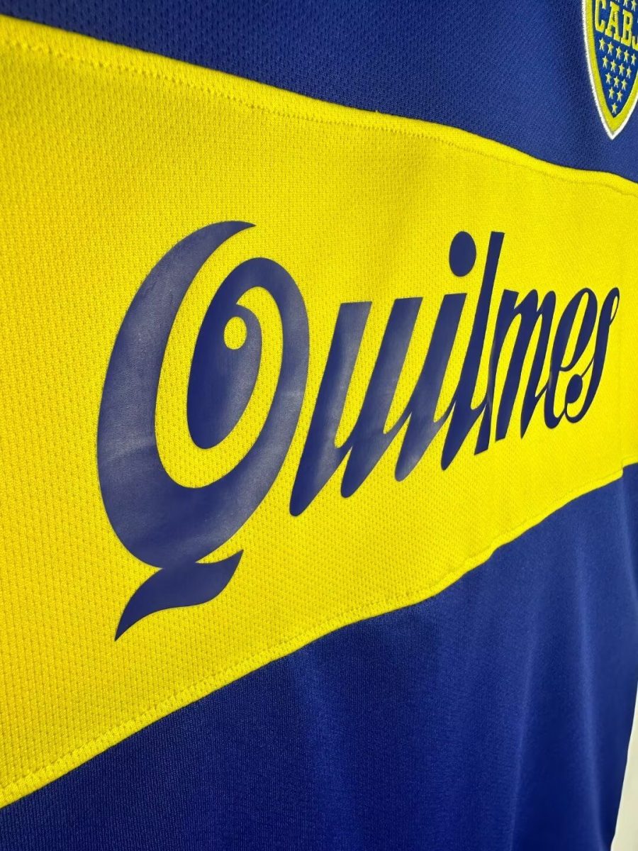 Camisola Boca Juniors azul e amarela versão Principal