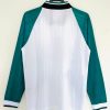 camisola de futebol Liverpool alternativa vintage mangas compridas estilo anos noventa