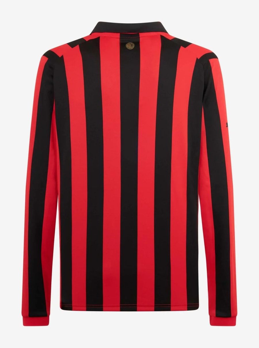 maillot de football AC Milan édition anniversaire domicile rouge et noir