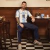 Camisola de futebol Argentina edição aniversário dois mil e vinte e quatro