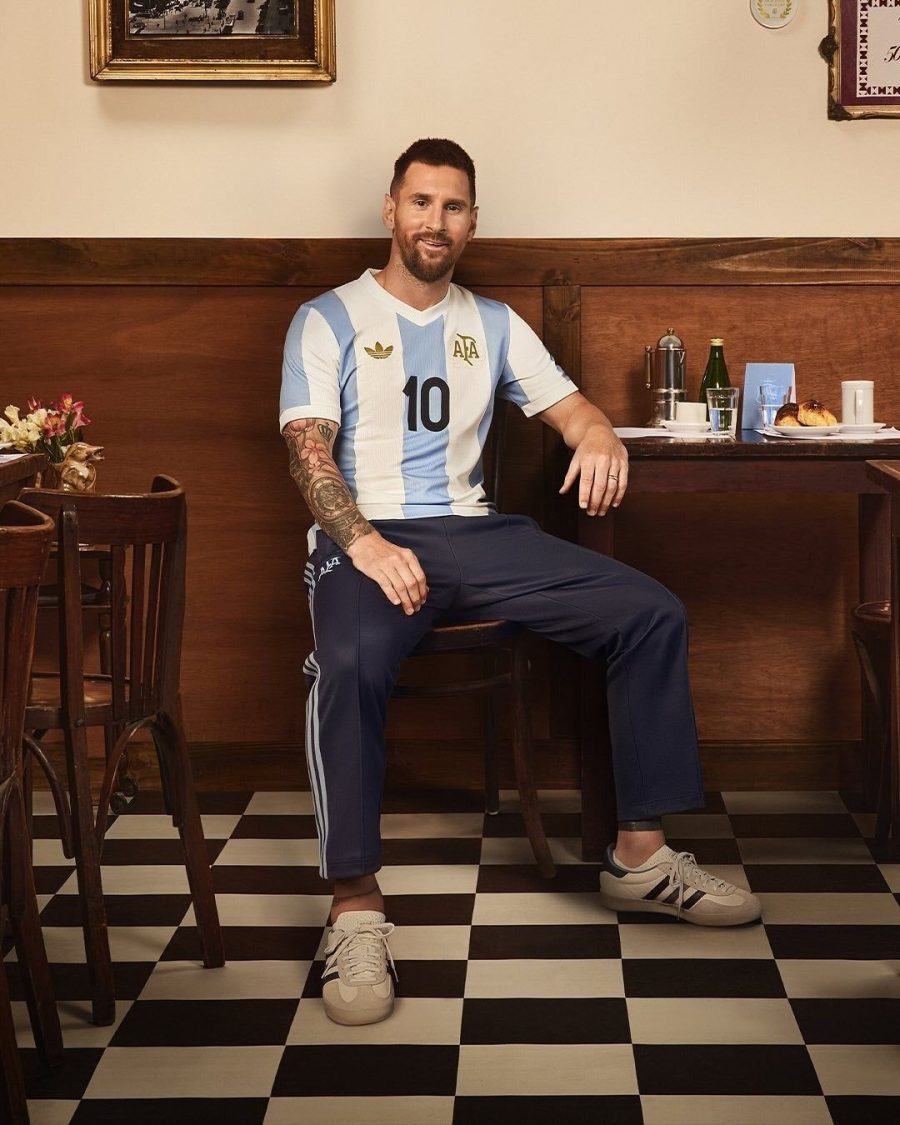 Camisola de futebol Argentina edição aniversário dois mil e vinte e quatro