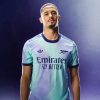 Camisola de futebol Arsenal terceiro equipamento 2024 2025 para adepto