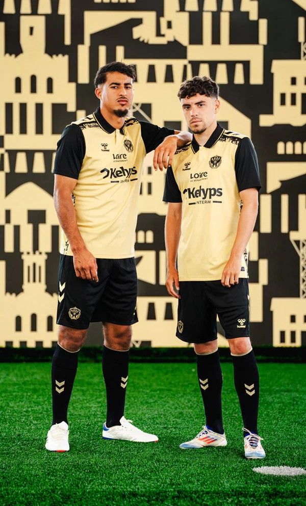Camisola de futebol AS Saint Étienne modelo third temporada 2024 2025