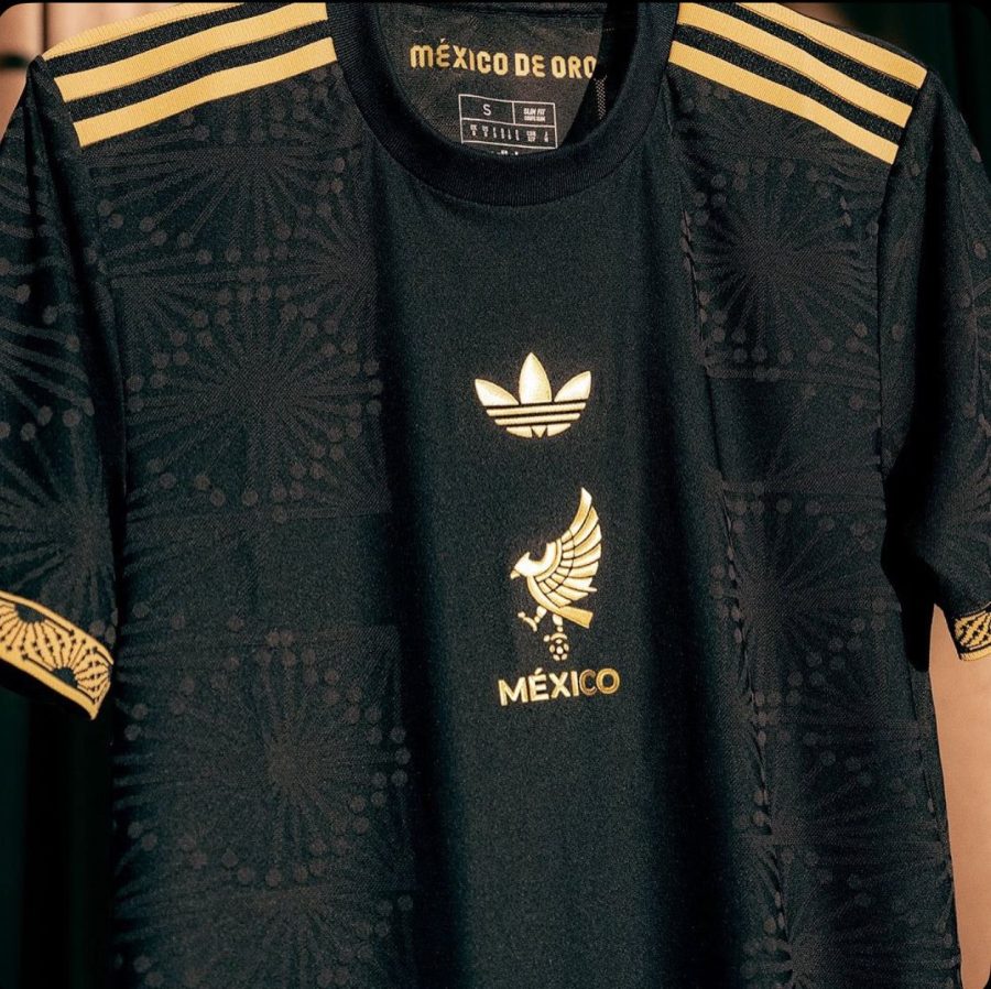 Camisola de futebol México Gold Cup edição 2025